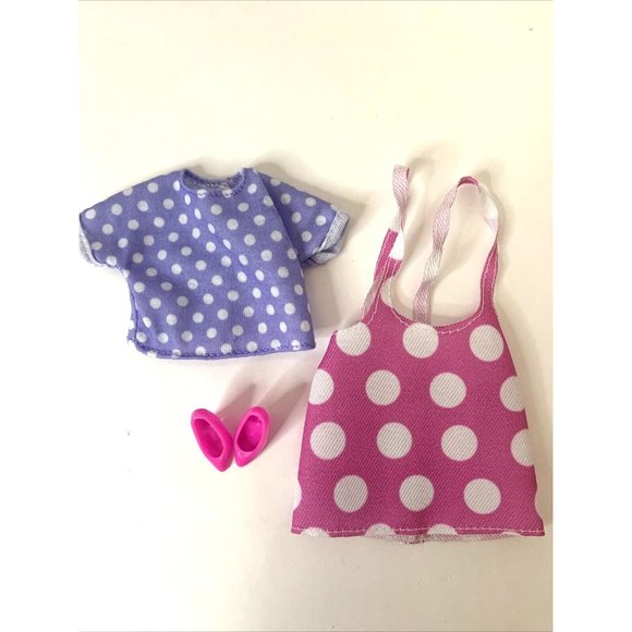 Barbie Doll Dresses Blouses Shoes Boots Accessories Mix Lot - Picture 5 of 8